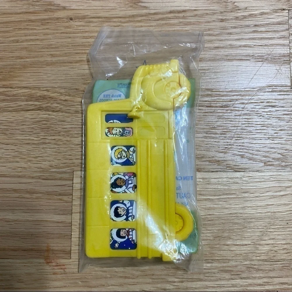 Vintage Magic School Bus Cards & Stickers NEW 90s McDonald’s